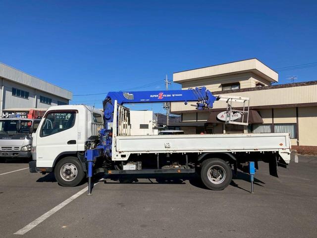 キャンター ５段クレーンワイド超ロング３．２５ｔ積載タダノラジコン付　５段クレーンワイド超ロング３．２５ｔ積載タダノラジコン付リアアウトリガー　フックイン　スタットレスタイヤＥＴＣ集中ロック電格ミラーＰＷＰＳＡＢＳアドブルー燃焼装置エアバックユニック車小型（13枚目）