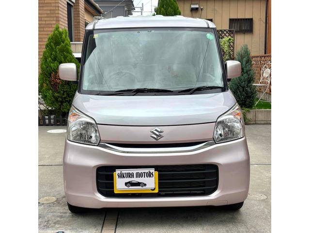 スペーシア Ｇ　ＥＴＣ　両側スライドドア　ナビ　ＴＶ　スマートキー　アイドリングストップ　電動格納ミラー　シートヒーター　ベンチシート　ＣＶＴ　盗難防止システム　ＡＢＳ　ＣＤ　ＵＳＢ　ミュージックプレイヤー接続可（2枚目）