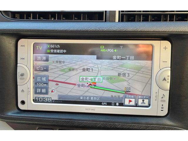 アクア S ETC バックカメラ ナビ TV アルミホイール スマートキー アイドリングストップ 電動格納ミラー CVT 衝突安全ボディ 記録簿 ABS ESC CD エアコン パワーステアリング(63枚目)