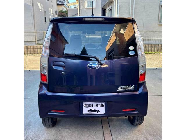 ステラ カスタムRリミテッド ドライブレコーダー ETC ナビ TV HID スマートキー アイドリングストップ 電動格納ミラー ベンチシート CVT 盗難防止システム ABS CD DVD再生 Bluetooth アルミホイール(6枚目)