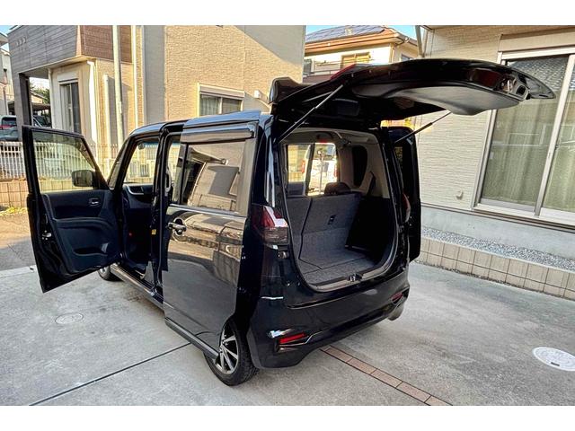 ソリオバンディット ベースグレード ETC バックカメラ ナビ TV 両側電動スライドドア オートライト HID スマートキー 電動格納ミラー ウォークスルー CVT アルミホイール CD DVD再生 USB Bluetooth 記録簿(18枚目)