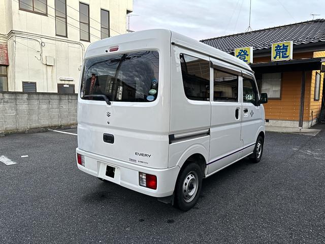 エブリイ ＰＡリミテッド　盗難防止　禁煙　衝撃安全ボディー　キーレスキー　助手席エアバック　エアバック　ＥＴＣ　パワステ　ＡＣ　ＡＢＳ　レーダーブレーキ装着車（3枚目）