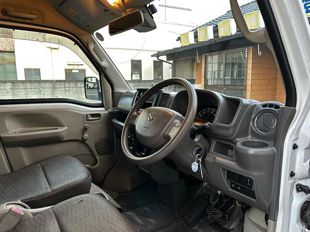 エブリイ ＰＡリミテッド　盗難防止　禁煙　衝撃安全ボディー　キーレスキー　助手席エアバック　エアバック　ＥＴＣ　パワステ　ＡＣ　ＡＢＳ　レーダーブレーキ装着車（10枚目）