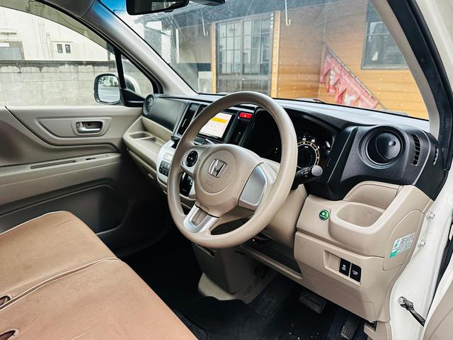 N-WGN G・ターボパッケージ ナビ シティブレーキアクティブシステム 禁煙車 ベンチシート 衝突安全ボディ 4WD バックカメラ ESC スマートキー オートエアコン アイドリングストップ 盗難防止システム キーレス ETC(10枚目)