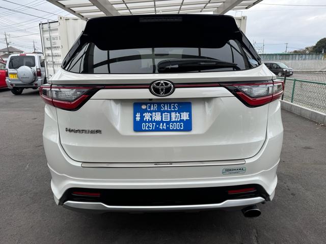 ハリアー プレミアム メタル アンド レザーパッケージ 買取車 モデリスタエアロ 記録簿 カードキー スペアキー フルセグ 走行中TV視聴 本革シート ナビ ETC 純正AW(29枚目)