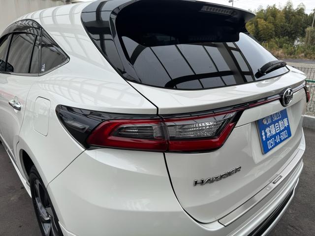 ハリアー プレミアム メタル アンド レザーパッケージ 買取車 モデリスタエアロ 記録簿 カードキー スペアキー フルセグ 走行中TV視聴 本革シート ナビ ETC 純正AW(30枚目)