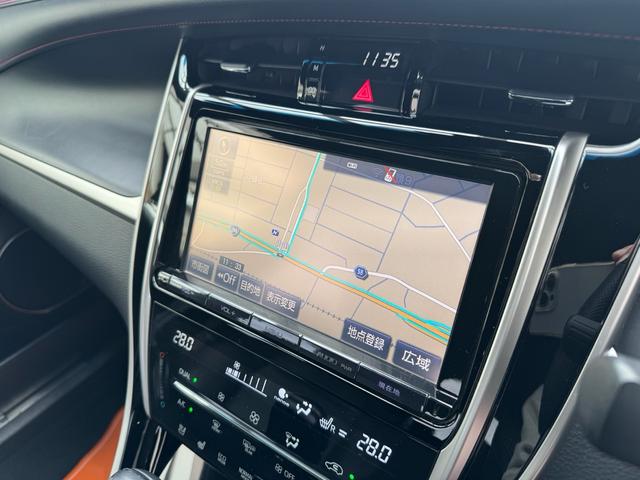 ハリアー プレミアム メタル アンド レザーパッケージ 買取車 モデリスタエアロ 記録簿 カードキー スペアキー フルセグ 走行中TV視聴 本革シート ナビ ETC 純正AW(40枚目)