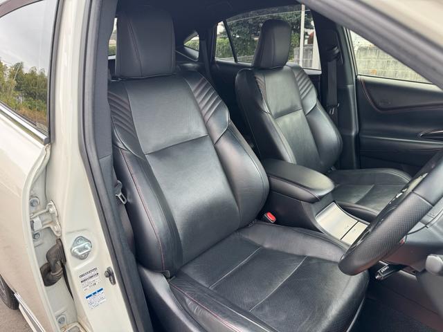 ハリアー プレミアム メタル アンド レザーパッケージ 買取車 モデリスタエアロ 記録簿 カードキー スペアキー フルセグ 走行中TV視聴 本革シート ナビ ETC 純正AW(47枚目)