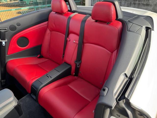 ＩＳ ＩＳ２５０Ｃ　バージョンＬ　平成２５年３月登録　ＴＯＭＳ２０インチＡＷ　赤革シート　クルーズコントロール　スペアキー　記録簿　ナビ　フルセグ　ＥＴＣ　バックカメラ　クリアランスソナー　ドラレコ（53枚目）