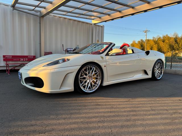 Ｆ４３０スパイダー 　デイトナシート　ディーラー車　パワークラフト可変マフラー　フォージドＡＷ　ローダウン　イエローレブカウンター　燃料ポンプ交換済　プロテクションフィルム　ディスプレイオーディオ　Ｂモニター　ドラレコ（45枚目）
