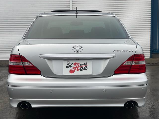 セルシオ C仕様 インテリアセレクション 純正エアロ/前後ソナー/サンルーフ/純正ナビ/バックカメラ/黒革/エアシート/ヒーター/スマートキー/HID/(7枚目)