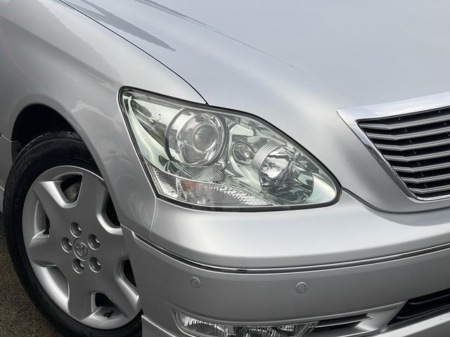 セルシオ C仕様 インテリアセレクション 純正エアロ/前後ソナー/サンルーフ/純正ナビ/バックカメラ/黒革/エアシート/ヒーター/スマートキー/HID/(11枚目)