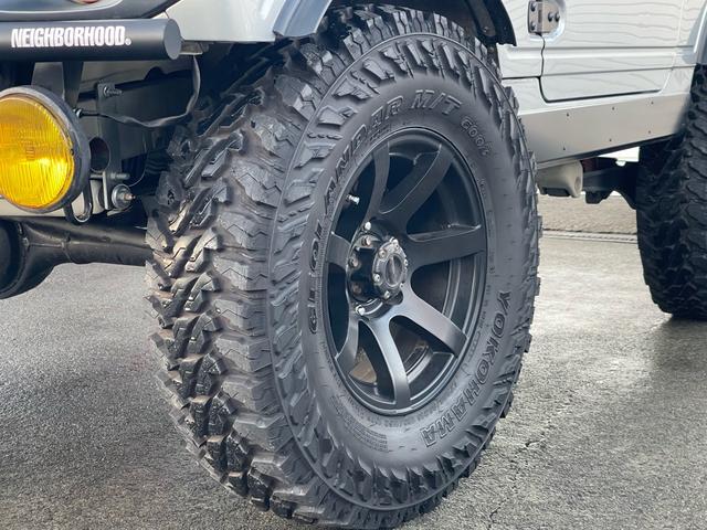 ジムニー ワイルドウインド リビルトエンジン載せ替え/2インチリフトアップ/社外バンパー/社外マフラー/タンクガード/社外16インチ/235/85/16/社外エアクリーナ/(15枚目)