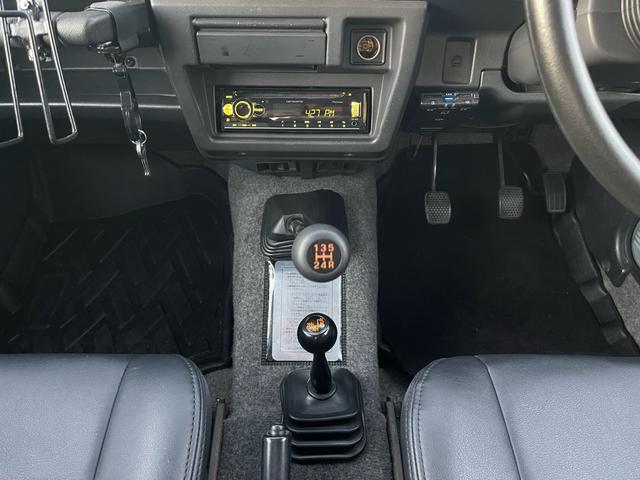 ジムニー ワイルドウインド リビルトエンジン載せ替え/2インチリフトアップ/社外バンパー/社外マフラー/タンクガード/社外16インチ/235/85/16/社外エアクリーナ/(19枚目)