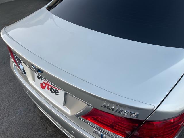 クラウンマジェスタ Ｆバージョン　イデアルエアサス／モデリスタエアロ／３６０°カメラ／前後ソナー／衝突軽減／黒革／エアシート／ヒーター／純正ナビ／純正アルミ／スマートキー／ＥＴＣ／（55枚目）