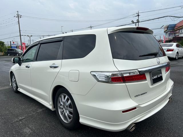 オデッセイ Ｍエアロパッケージ　ユーザー買取車／車検Ｒ８．１１迄／純正ナビ／ＴＶ／バックカメラ／ＴＶキャンセラー／オートエアコン／ＮＯＢＬＥＳＳＥ二本出しマフラー／社外足回り／ＨＩＤヘッドライト／オートライト／純正ＡＷ／ＥＴＣ／（6枚目）