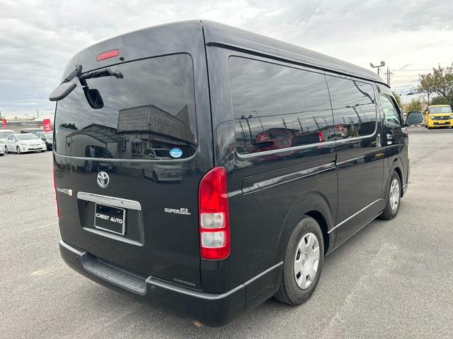 レジアスエースバン ロングスーパーＧＬ　ユーザー買取＆１オーナー車／実走行６０００キロ／新品タイヤ付き／メーカーナビ／フルセグ／バックカメラ／ＥＴＣ／（4枚目）