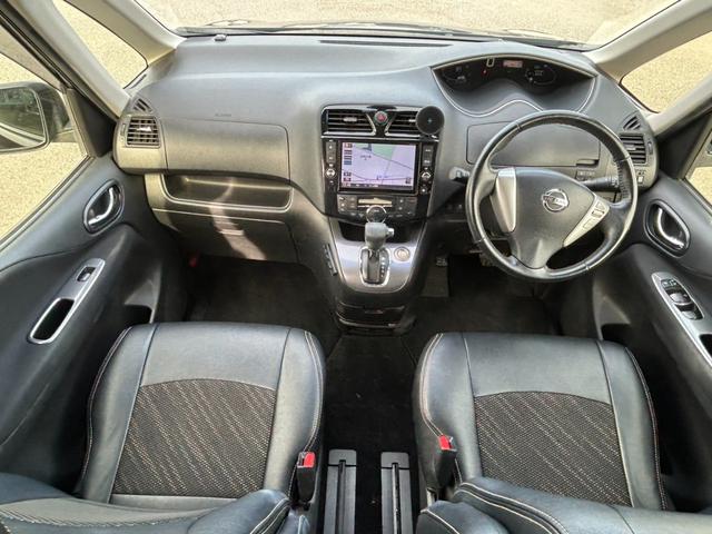 セレナ ライダーブラックラインＳ－ＨＶアドバンスドセーフティ　ユーザー買取車／純正ナビ／フルセグ／Ｂｌｕｅｔｏｏｔｈオーディオ／アラウンドビューカメラ／フリップダウンモニター／両側パワースライドドア／レーンアシスト／コーナーセンサー／ＥＴＣ／（9枚目）