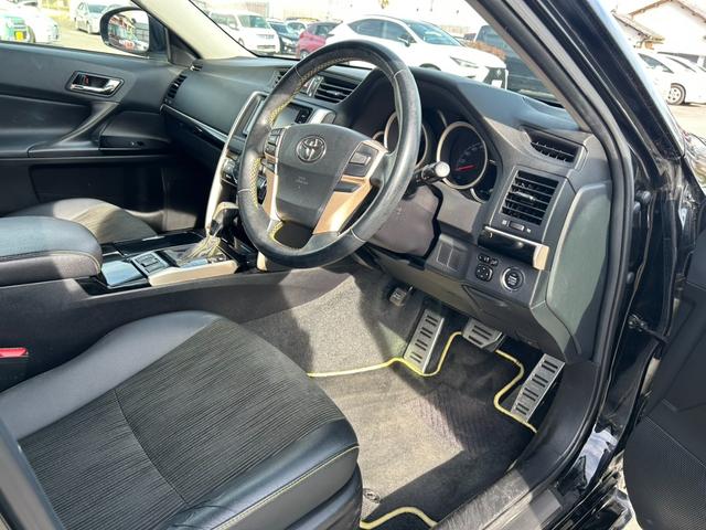 マークＸ ２５０Ｇ　Ｓパッケージ・イエローレーベル　ユーザー買取車／純正ナビ／ＴＶ／バックカメラ／Ｂｌｕｅｔｏｏｔｈオーディオ／エンジンプッシュスタート／オートエアコン／オートライト／純正１８インチＡＷ／パワーシート／（24枚目）