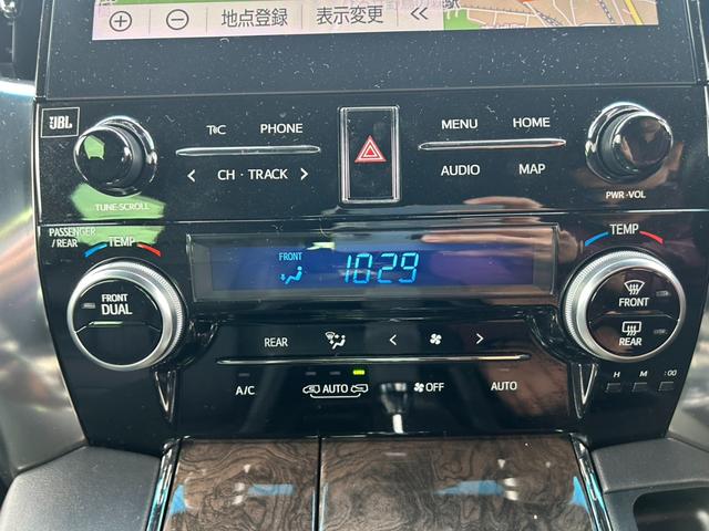 アルファード ３．５エグゼクティブラウンジＳ　ユーザー買取車／ＪＢＬ／メーカーナビ／フルセグ／全周囲カメラ／フリップダウン／ムーンルーフ／シートヒーター＆エアコン／デジタルインナーミラー／サンルーフ／前後ドラレコ／セーフティセンス／ＥＴＣ／（29枚目）