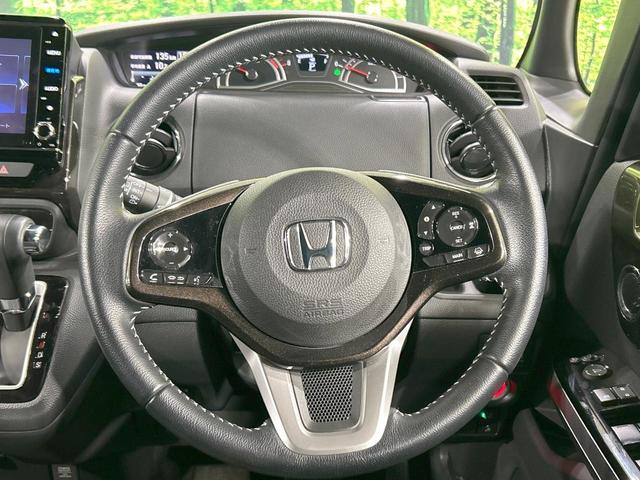 Ｎ－ＢＯＸカスタム Ｇ・Ｌターボホンダセンシング　両側電動スライドドア　純正８型ナビ　バックカメラ　ホンダセンシング　アダプティブクルーズ　禁煙車　ハーフレザーシート　シートヒーター　コーナーセンサー　スマートキー　ＬＥＤヘッド　ＥＴＣ　レーンキープ（11枚目）