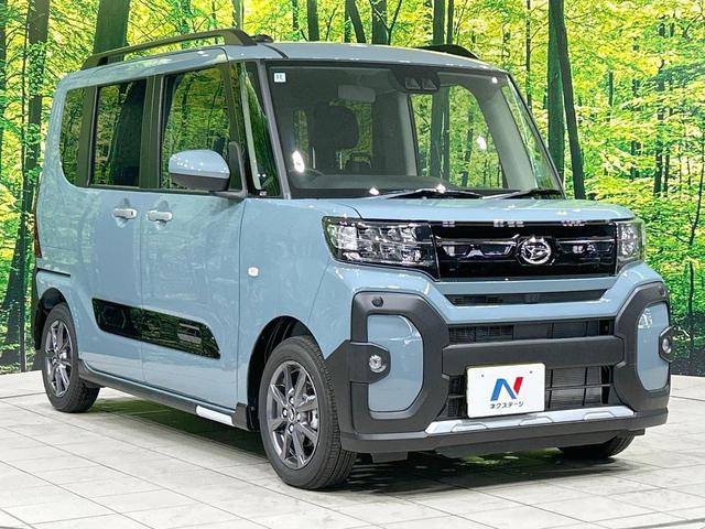 タント ファンクロス　届出済未使用車　両側電動スライドドア　スマートアシスト　シートヒーター　コーナーセンサー　ＬＥＤヘッドライト　スマートキー　車線逸脱抑制制御機能　先行車発進お知らせ機能　オートハイビーム　ふらつき警報（16枚目）