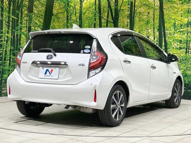 アクア Ｓスタイルブラック　純正ナビ　バックカメラ　セーフティセンス　禁煙車　ＬＥＤヘッド　ＥＴＣ　オートハイビーム　車線逸脱警報　先行車発進お知らせ機能　オートライト　オートエアコン　Ｂｌｕｅｔｏｏｔｈ再生　ＣＤ再生　地デジ（17枚目）