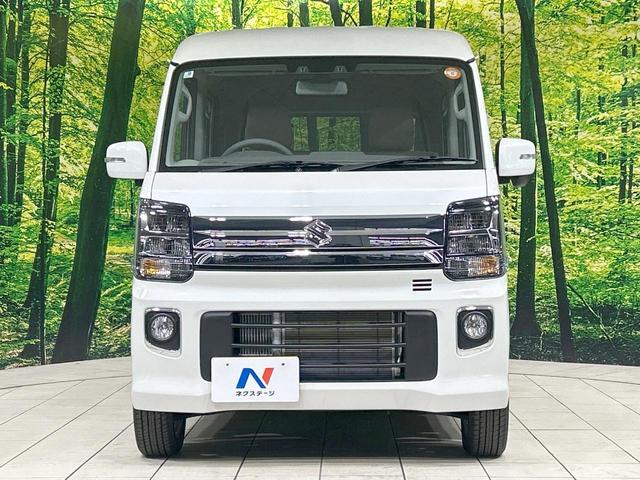 エブリイワゴン ＰＺターボスペシャル　届出済未使用車　セーフティサポート　両側電動スライドドア　電動オートステップ　スマートキー　ＬＥＤヘッド　オートライト　シートヒーター　オートエアコン　純正１４インチＡＷ　純正革巻きステアリング（14枚目）