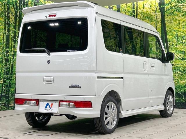 エブリイワゴン ＰＺターボスペシャル　届出済未使用車　セーフティサポート　両側電動スライドドア　電動オートステップ　スマートキー　ＬＥＤヘッド　オートライト　シートヒーター　オートエアコン　純正１４インチＡＷ　純正革巻きステアリング（17枚目）