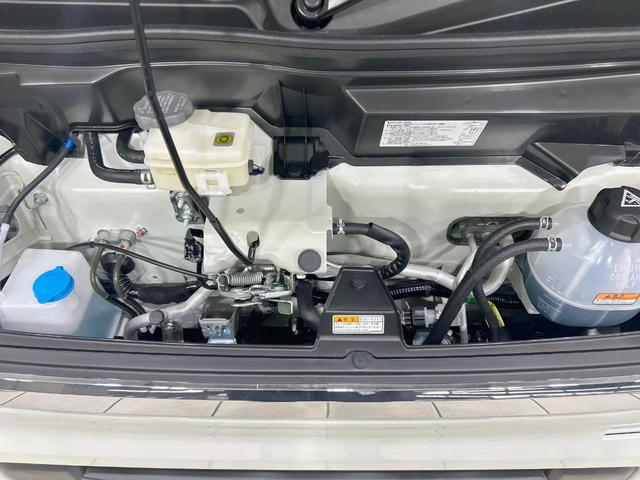 エブリイワゴン ＰＺターボスペシャル　届出済未使用車　セーフティサポート　両側電動スライドドア　電動オートステップ　スマートキー　ＬＥＤヘッド　オートライト　シートヒーター　オートエアコン　純正１４インチＡＷ　純正革巻きステアリング（18枚目）