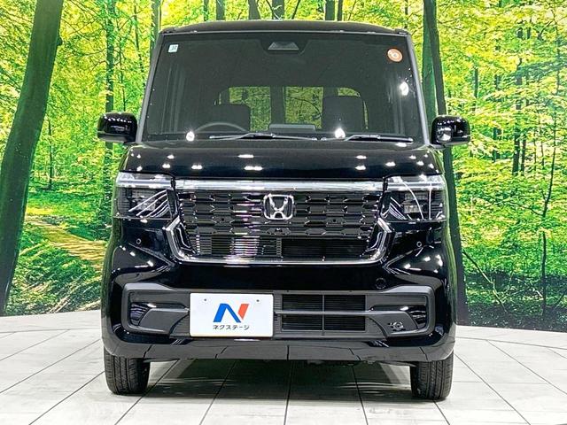 N-BOXカスタム ベースグレード 届出済未使用車 電動スライドドア ホンダセンシング アダプティブクルーズ コーナーセンサー スマートキー LEDヘッド オートハイビーム オートエアコン 電動パーキングブレーキ 純正14インチAW(14枚目)