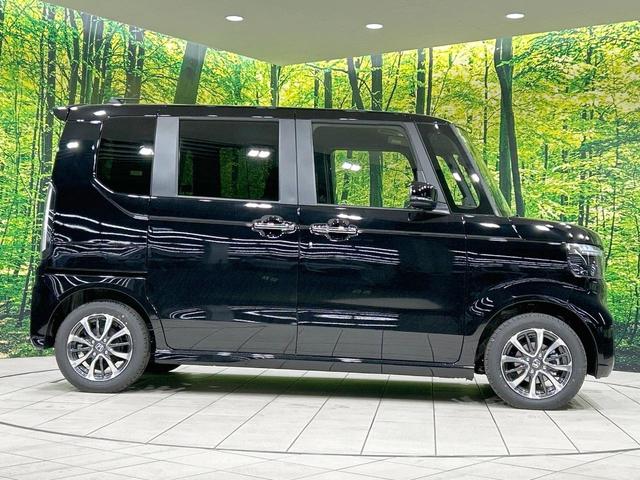 N-BOXカスタム ベースグレード 届出済未使用車 電動スライドドア ホンダセンシング アダプティブクルーズ コーナーセンサー スマートキー LEDヘッド オートハイビーム オートエアコン 電動パーキングブレーキ 純正14インチAW(27枚目)