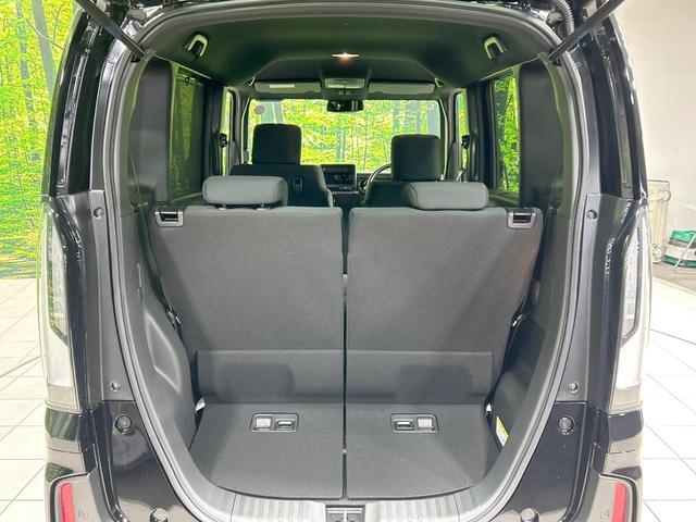 N-BOXカスタム ベースグレード 届出済未使用車 電動スライドドア ホンダセンシング アダプティブクルーズ コーナーセンサー スマートキー LEDヘッド オートハイビーム オートエアコン 電動パーキングブレーキ 純正14インチAW(37枚目)