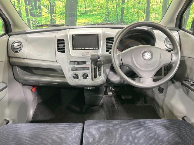 ワゴンR FX 純正ナビ 禁煙車 ETC CD再生 ドアバイザー 電動格納ミラー プライバシーガラス キーレスエントリー グレー内装 盗難防止システム エアコン バニティミラー セキュリティアラーム(2枚目)