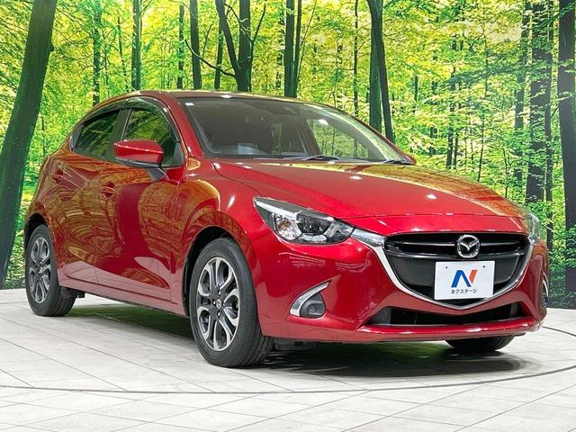 デミオ XDツーリング 純正ナビ 衝突軽減 禁煙車 前席シートヒーター スマートキー LEDヘッド クルコン オートライト オートエアコン 純正16インチAW Bluetooth DVD/CD再生 フルセグ フォグライト(16枚目)