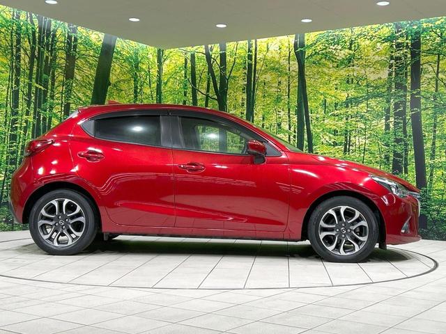 デミオ XDツーリング 純正ナビ 衝突軽減 禁煙車 前席シートヒーター スマートキー LEDヘッド クルコン オートライト オートエアコン 純正16インチAW Bluetooth DVD/CD再生 フルセグ フォグライト(27枚目)