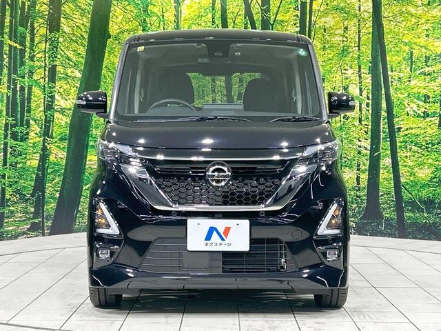 ルークス ハイウェイスター Gターボプロパイロットエディション 両側電動スライドドア 純正9型ナビ 全周囲カメラ エマージェンシーブレーキ 禁煙車 コーナーセンサー スマートキー LEDヘッド ビルトインETC オートハイビーム 車線逸脱警報 オートエアコン(14枚目)