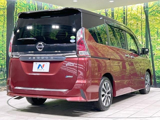 セレナ ハイウェイスターG 両側電動スライド プロパイロット 後席モニター 全周囲カメラ エマージェンシーブレーキ 禁煙車 コーナーセンサー スマートキー LEDヘッド ビルトインETC デジタルインナーミラー オートエアコン(17枚目)