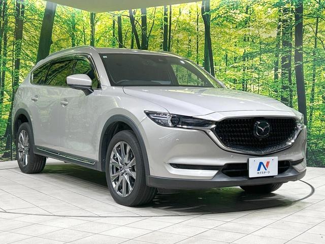 CX-8 XD Lパッケージ 7人乗り 純正10型ナビ 後席モニター 全周囲カメラ BOSEサウンド 衝突軽減 レーダークルーズ 禁煙車 電動リアゲート レザーシート 前席シートエアコン コーナーセンサー(24枚目)