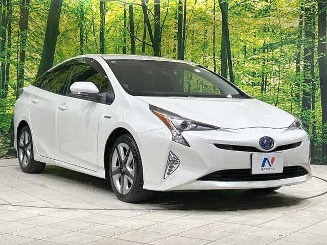 プリウス Ａツーリングセレクション　純正９型ナビ　バックカメラ　セーフティセンス　レーダークルーズ　ブラインドスポットモニター　禁煙車　Ｂｌｕｅｔｏｏｔｈ接続　ＥＴＣ　ＬＥＤヘッド　オートマチックハイビーム　クリアランスソナー（16枚目）