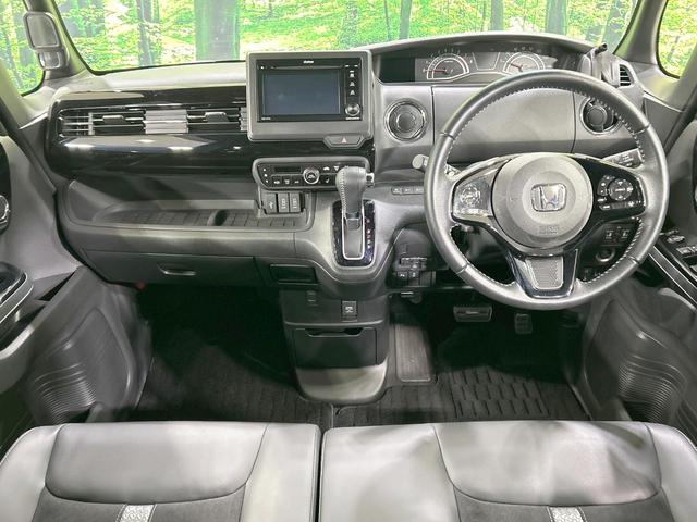 N-BOXカスタム Lターボ バックカメラ ホンダセンシング アダプティブクルーズ 両側電動ドア 禁煙車 LEDヘッド&フォグ ディスプレイオーディオ Bluetooth接続 ETC ハーフレザーシート クリアランスソナー(2枚目)