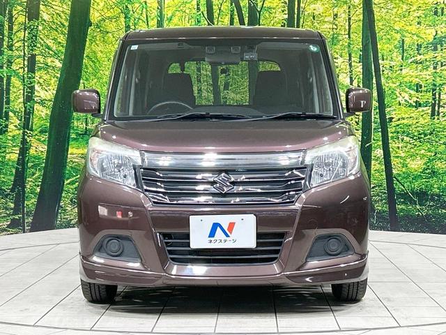 ソリオ ハイブリッドMX メモリーナビ バックカメラ デュアルカメラブレーキ クルーズコントロール 電動スライド 禁煙車 ETC Bluetooth接続 スマートキー オートエアコン 純正15インチAW シートヒーター(14枚目)