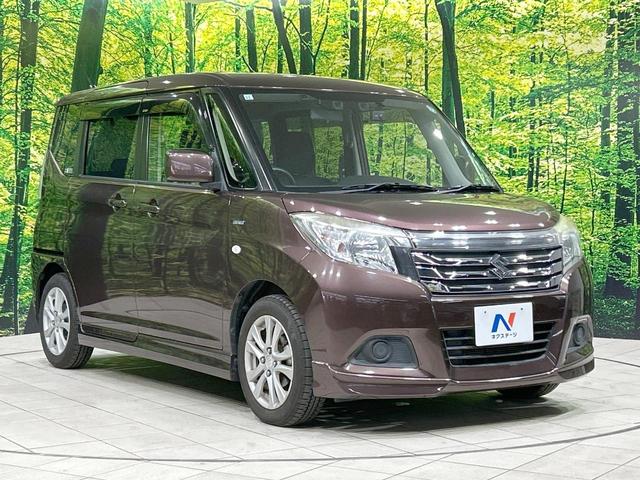 ソリオ ハイブリッドMX メモリーナビ バックカメラ デュアルカメラブレーキ クルーズコントロール 電動スライド 禁煙車 ETC Bluetooth接続 スマートキー オートエアコン 純正15インチAW シートヒーター(16枚目)