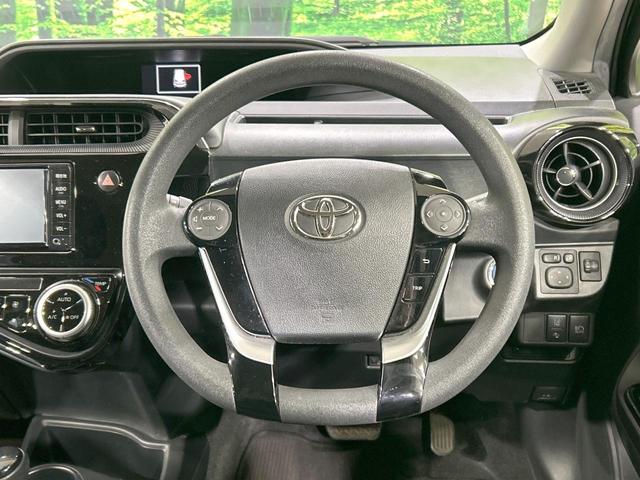 アクア Sスタイルブラック 純正ナビ バックカメラ セーフティセンス 禁煙車 ETC Bluetooth接続 クリアランスソナー スマートキー オートマチックハイビーム 車線逸脱警報 オートエアコン 盗難防止装置 CD再生(11枚目)