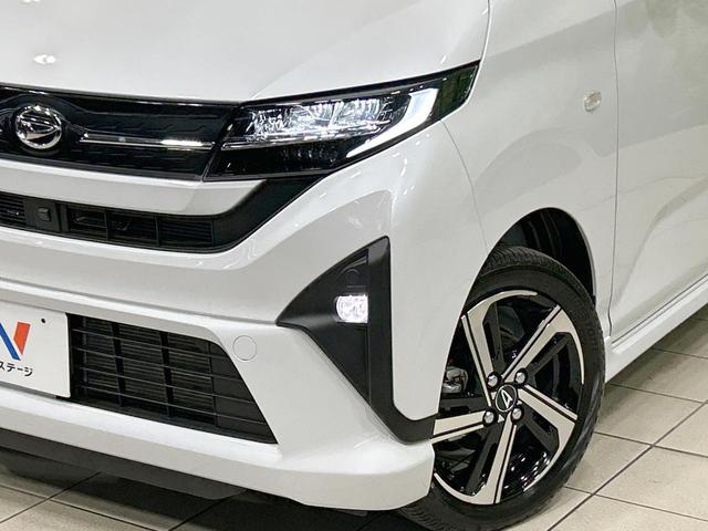 ムーヴ ＲＳ　届出済未使用車　ターボ　両側電動ドア　スマートアシスト　アダプティブクルーズ　２トーンカラー　ＬＥＤヘッド＆フォグ　オートハイビーム　スマートキー　オートエアコン　コーナーセンサー　純正革巻きハンドル（12枚目）