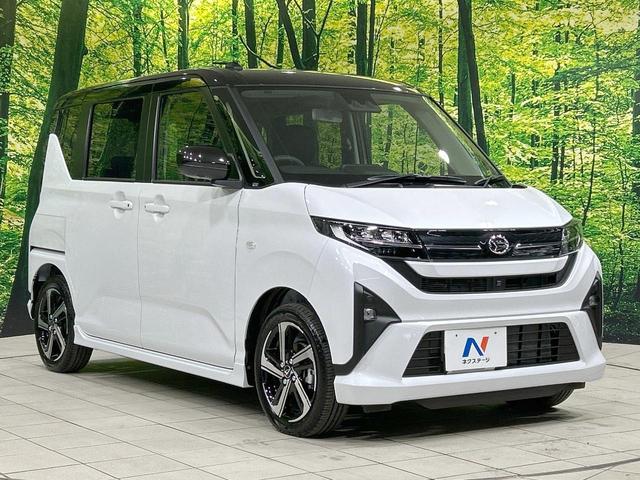 ムーヴ ＲＳ　届出済未使用車　ターボ　両側電動ドア　スマートアシスト　アダプティブクルーズ　２トーンカラー　ＬＥＤヘッド＆フォグ　オートハイビーム　スマートキー　オートエアコン　コーナーセンサー　純正革巻きハンドル（16枚目）