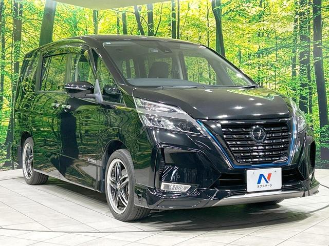 セレナ e-パワー ハイウェイスターV 後席モニタ セーフティパックB 両側電動スライド 純正ナビ 全周囲カメラ エマージェンシーブレーキ プロパイロット 7人乗り 禁煙車 ETC Bluetooth再生 コーナーセンサー LEDヘッド(28枚目)