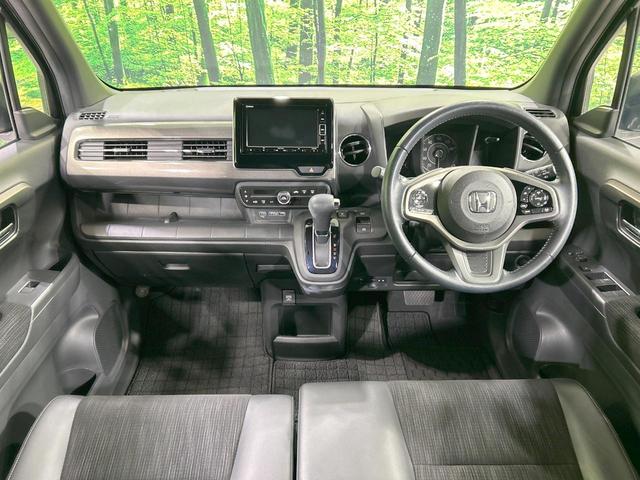 N-WGNカスタム L・ターボホンダセンシング 純正ナビ バックカメラ ホンダセンシング アダプティブクルーズ 禁煙車 ハーフレザーシート シートヒーター コーナーセンサー スマートキー LEDヘッド ETC 車線逸脱警報 オートライト(2枚目)