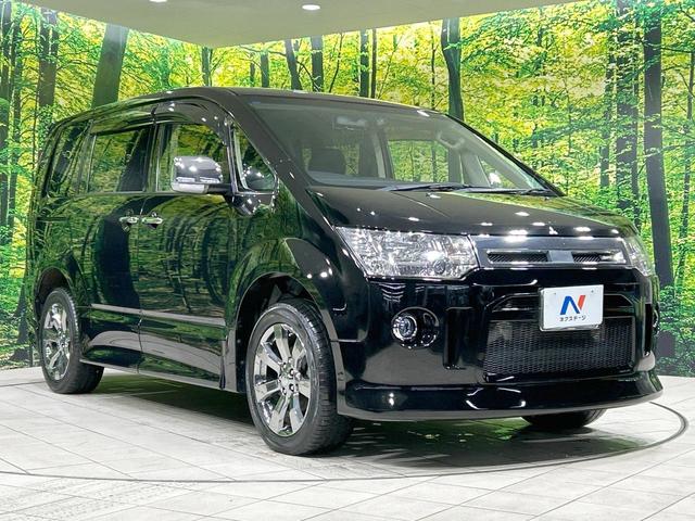 デリカD:5 ローデスト ロイヤルツーリング 4WD 後席モニター BIG-X9型ナビ バックカメラ クルーズコントロール 両側電動スライドドア 電動リアゲート 禁煙車 ETC 黒革シート パワーシート 前席シートヒーター 純正18インチAW(27枚目)