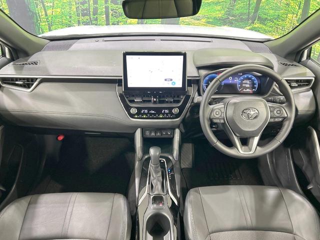 カローラクロス ハイブリッド　Ｚ　ガラスルーフ　純正１０型ナビ　全周囲カメラ　セーフティセンス　レーダークルーズ　禁煙車　パワーバックドア　パワーシート　シートヒーター　クリアランスソナー　レーンアシスト　スマートキー　ＬＥＤヘッド（2枚目）